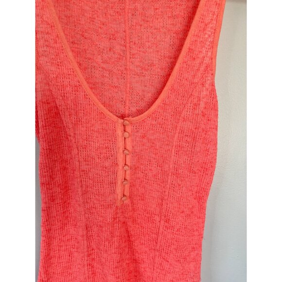 Free People Intimately Pointelle Henley Racer Tank - Picture 4 of 10